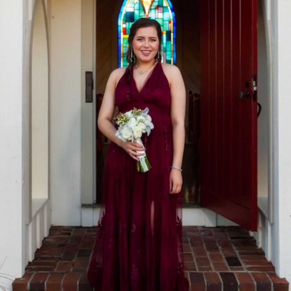Ever After Formal Dress Size L, like new condition